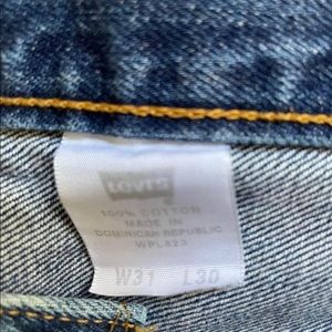Vintage Levi’s 501 31 x 30